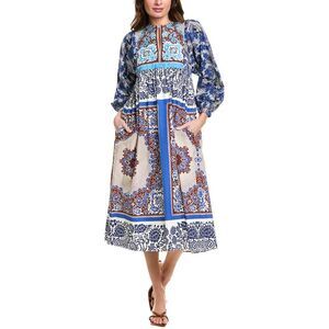 Weekend Womens  Max Mara Ghiotto Maxi Dress, Blue